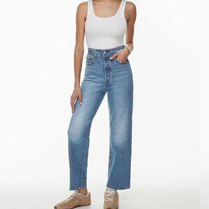 Levi's Ribcage Straight Ankle Jeans